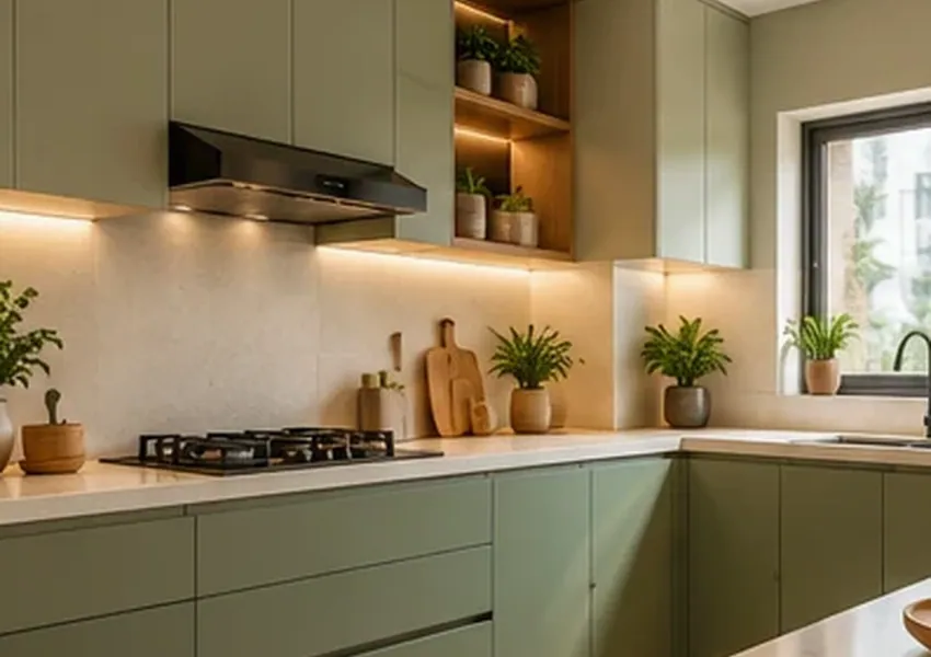Compact Smart Kitchen concept image