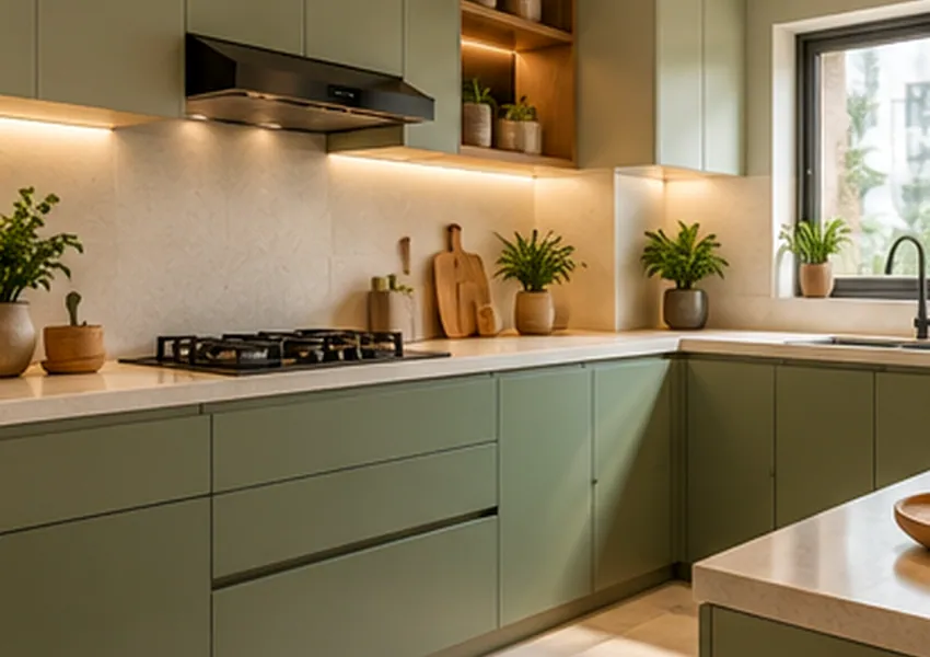 Understated Chef’s Kitchen interior design concept, Kitchen