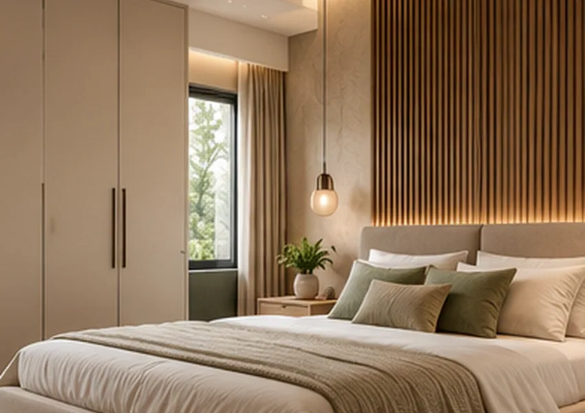 Tailored Master Bedroom interior design concept, Bedroom