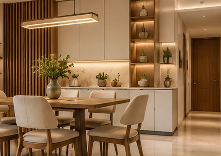 Contemporary Dining Nook interior design concept, Dining