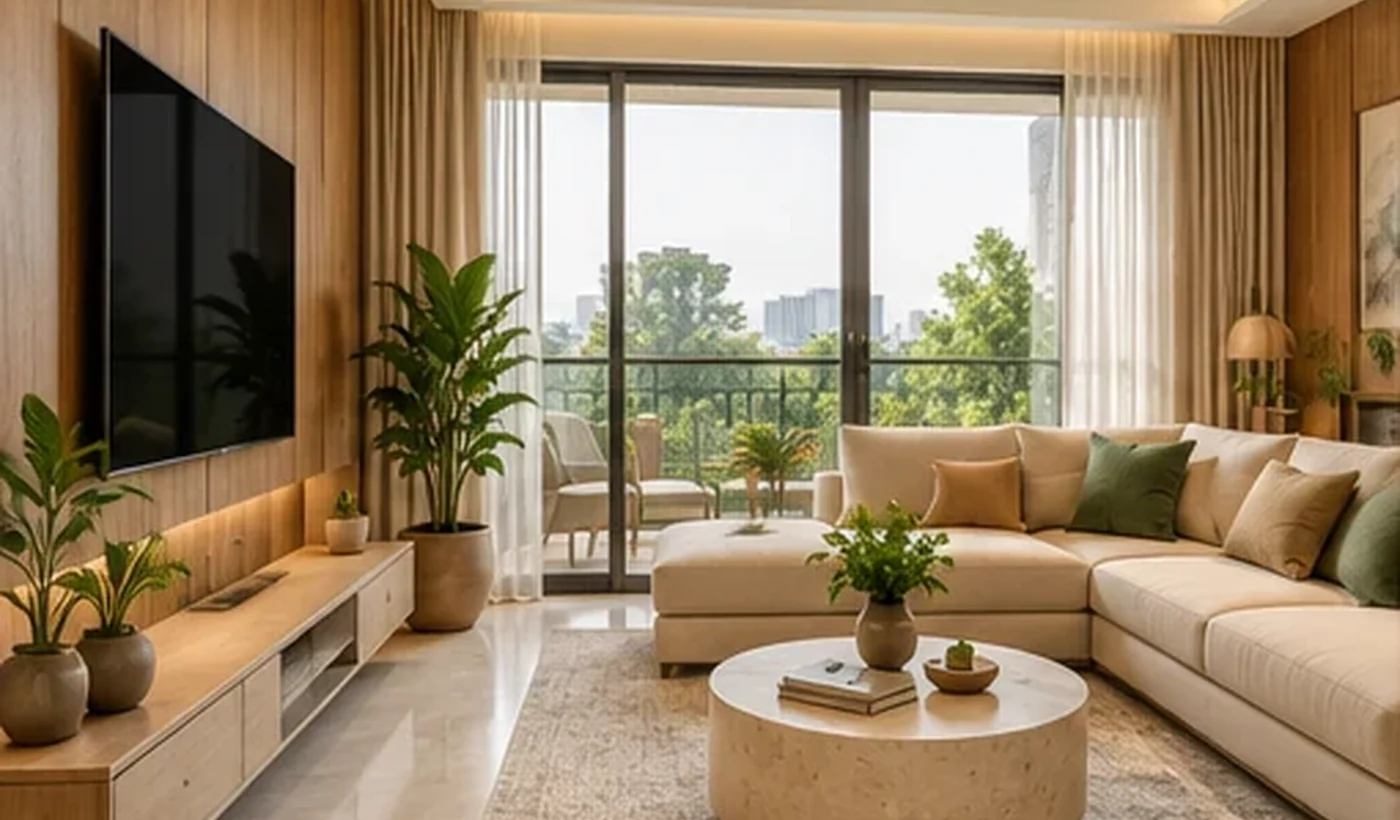 Essential contemporary living room